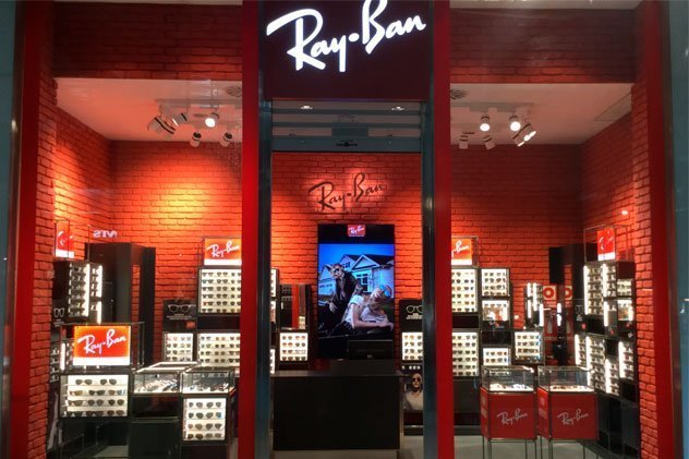 ray ban showroom in forum mall