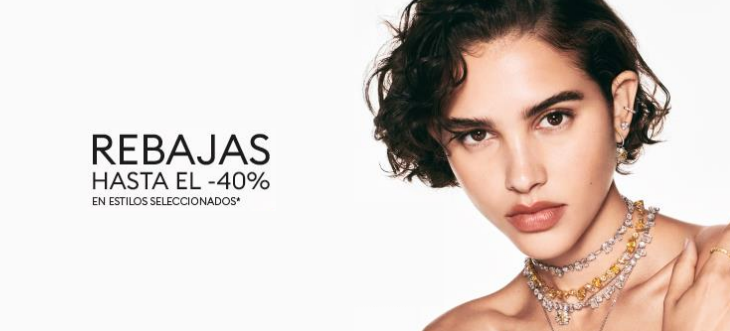 Rebajas hasta el 40% de descuento