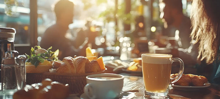 Propuestas de ricos desayunos o almuerzos en Diagonal Mar