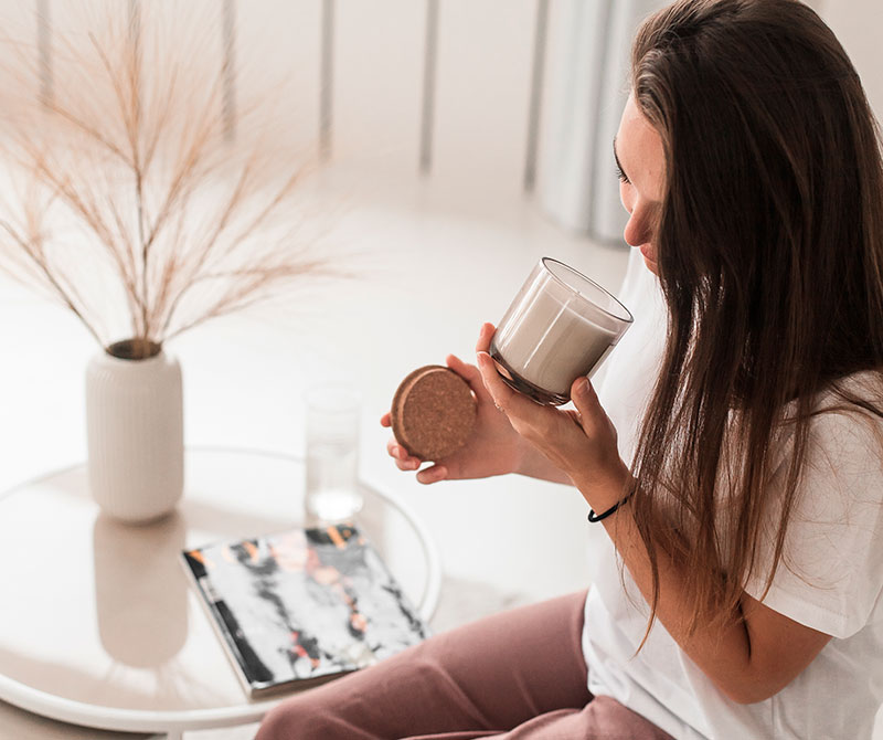 Rutinas relajantes de invierno para hacer en casa